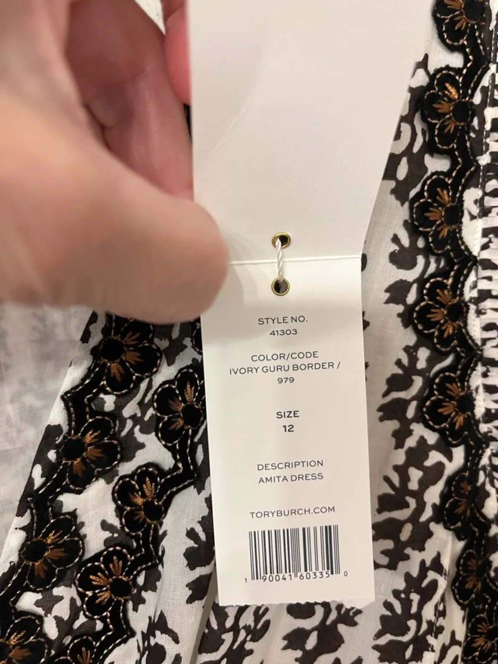 NWT Tory Burch Amita Dress 12 - Picture 10 of 10